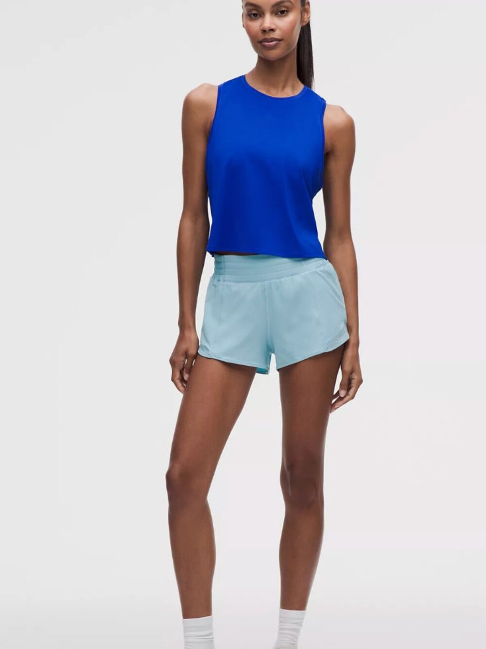 Set of 2 Lululemon 2.5 Inch High Rise Hotty Hot Shorts (size 6) - Picture 2 of 7